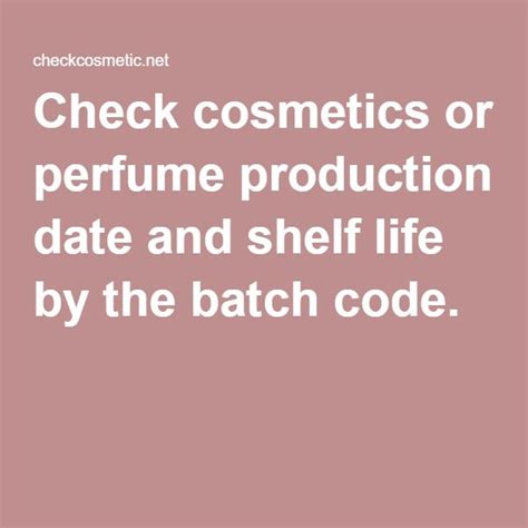 burberry batch code|Check cosmetics or perfume production date and shelf life by the .